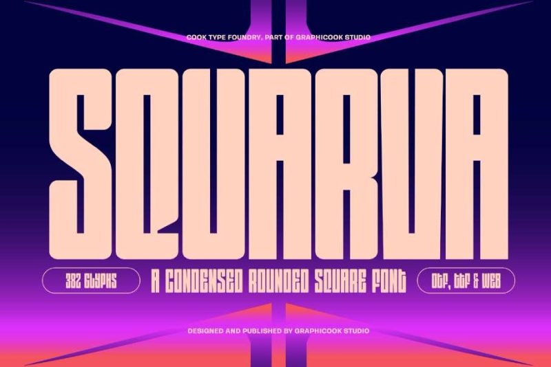 Squarva字体-VertoPack